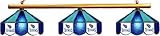 Tennessee Titans Pool Table Light - Stained Glass Shades