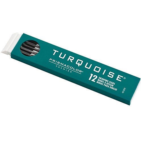 Prismacolor - Turquoise 2mm Graphite Drawing Lead Type 4B (12/Tube)