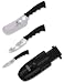 Smith & Wesson SWCAMP  Campfire Set with Cleaver, Guthook and Campknife