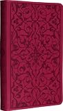 ESV Thinline Bible, TruTone, Wild Rose, Floral Design,  Red Letter Text