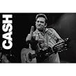 Johnny Cash (Middle Finger 2) Music Poster Print - 24" X 36"