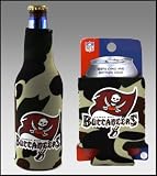SET OF 2 TAMPA BAY BUCCANEERS CAMO BOTTLE & CAN KOOZIES
