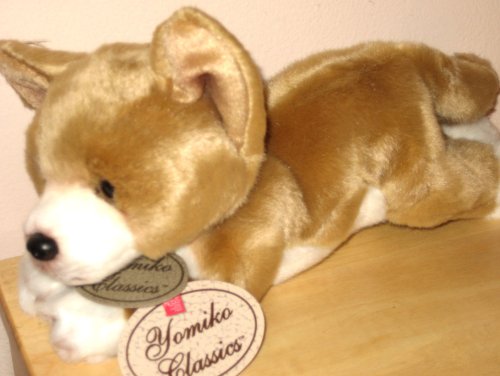 41BIktQ6VsL Yomiko Classics Tan and White Chihuahua Realistic Plush 11 Stuffed Animal