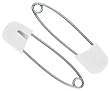 Sassy Stainless & Rustproof Diaper Pins - Set of 8 Sassy Stainless & Rustproof Diaper Pins - Set of 8