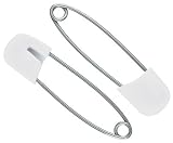Sassy Stainless & Rustproof Diaper Pins - Set of 8