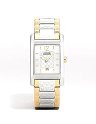 Coach Womens Carlisle Gold Silver Two-Tone Watch 14501451