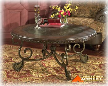 Rafferty Round Cocktail Table By Ashley Furniture