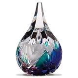 Caithness English Rose Glass Paperweight