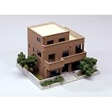 Nゲージ ストラクチャー(鉄道関連施設) 二世帯住宅 グレー (完成品) #23-405B