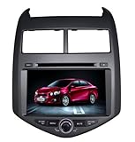 Pino Chevrolet Aveo Intelligentes Navigationssystem mit 3D-Touchscreen GPS-DVD-Player eingebaute GPS, Bluetooth, TV, AM / FM mit RDS, iPod, Lenkradfernbedienung, R¨¹ckfahrkamera-Eingang