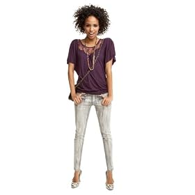 Buy Femme for DKNY Jeans Skinny Jeans, Frayed Edge Extreme Skinny, Ozone Wash by DKNY Jeans