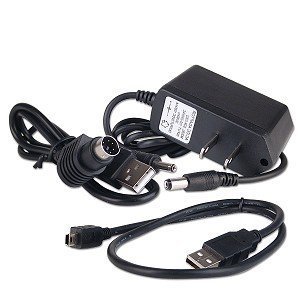 24x10x24 USB 2.0 External Slim CDRW/8x DVD-ROM Drive (Black)