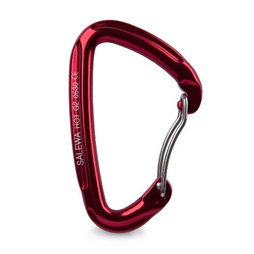 Salewa Karabiner HOT G2 WIRE, rot (999) Preisvergleich