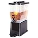 Service Ideas CBDP3BLK Beverage Dispenser, Rectangular, 3 gal, Black