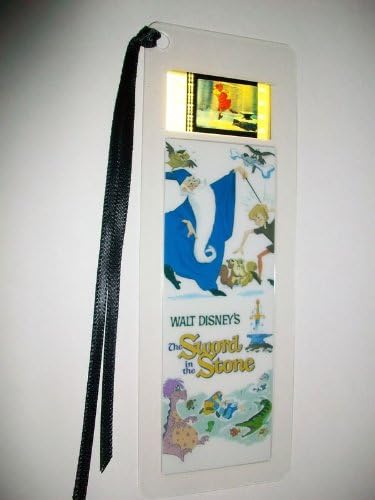 SWORD IN THE STONE king arthur movie film cell bookmark memorabilia collectible disney animation