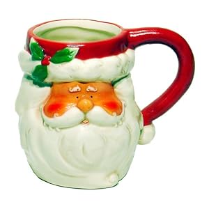 Santa Claus Coffee Cup Christmas Mug