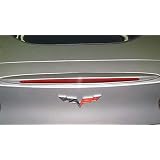 2008-2010 Crystal Red Corvette Ex Z06 Third Brake Light Housing Upgrade by Chevrolet