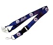 New York Mets Blue Clip Lanyard Keychain Id Holder Ticket - Blue