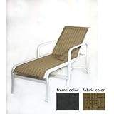 Sunnibay Aluminum Sling Chaise Lounge With Night Sky Frame And C0601 Fabric
