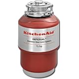 Buy 3 4 HP In-Sink Disposer Reset Overload Protector Corrosion-Resistant Grind: Red