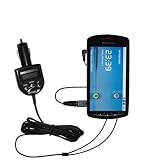 2nd Generation Audio Fm Transmitter Plus Integrated Car Charger For The Sony Ericsson Playstation Phone With Gomadic Tipexchange Technology
