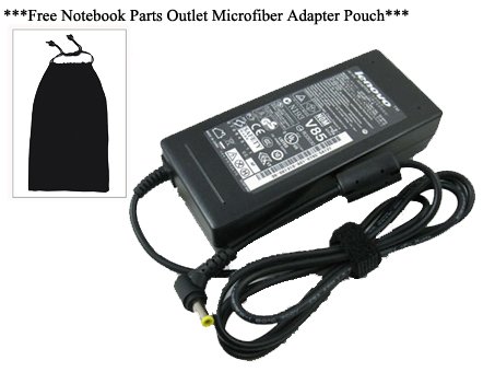 Original IBM & Lenovo 19V 4.74A 90W Replacement AC Adapter for IBM & Lenovo Notebook Models: Lenovo IdeaPad Y550-418645U, Lenovo IdeaPad Y550-4186-45U, Lenovo IdeaPad Y550-418646U, Lenovo IdeaPad Y550-4186-46U, Lenovo IdeaPad Y550-418648U, Lenovo IdeaPad Y550-4186-48U, Lenovo IdeaPad Y550-41864AU, Lenovo IdeaPad Y550-4186-4AU, Lenovo IdeaPad Y550p, Lenovo IdeaPad Y560, Lenovo IdeaPad Y570 08622JU, Lenovo IdeaPad Y570 08622KU, Lenovo IdeaPad Y570 08622ZU, 100% Compatible with Lenovo P/N: ADP-90RH B, 11J8627, 02K6900, 0713A1990.***Free Notebook Parts Outlet Microfiber Adapter Pouch***