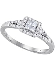 0.33CTW-DIA INVISIBLE RING