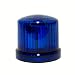 Fortune PL-300BJ-RCS04 Battery Powered Ultra Bright LED Remote Control Police Beacon, Frequency 4, 6" Diameter x 5" Height, Blue
