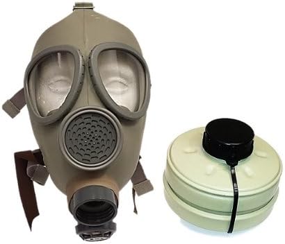Czech Cm4 Gray NBC Gas Mask New with NBC Filter