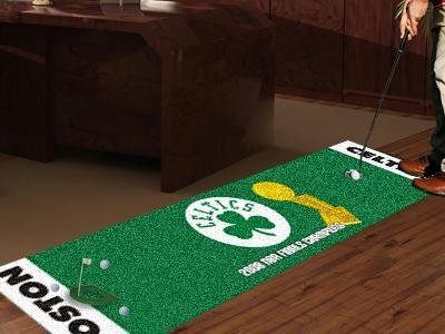 Fanmats Boston Celtics Nba Champions Putting Green Runner