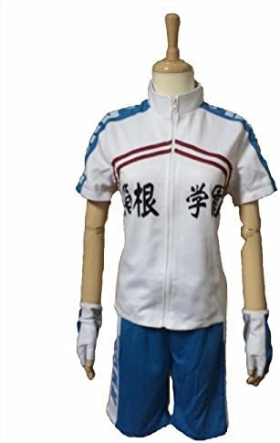 Men and women each 4 size Hakone Gakuen cycling part uniform cycle jersey and shorts set down cosplay costume Chumu costume goods SML XL (Hakone Gakuen man XL)