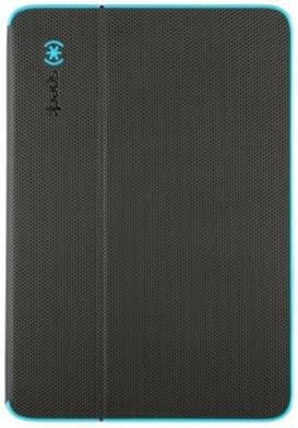 Speck Products DuraFolio Case and Viewing Stand for iPad Mini 1, 2, and 3 - Slate Grey/Peacock Blue