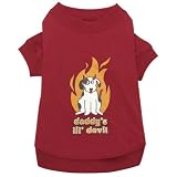 Extra Large Daddy's Little Devil Halloween Tee Shirt
