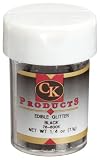 CK Products 1/4 Ounce Black Edible Glitter