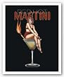 Red Hot Martini by Ralph Burch 18"x22" Art Print Poster