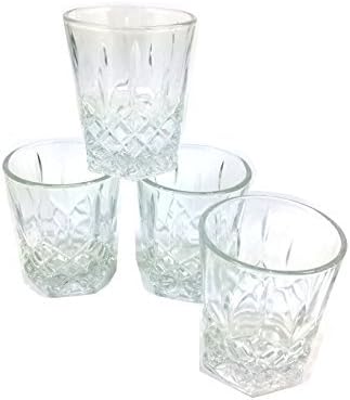 Nottingham CG Society by Circleglass, 10 oz Dof Glasses, Set of 4 by Nottingham