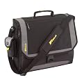 CityGear Miami 17" Messenger Case - Black/ Gray/ Yellow (TCG200)