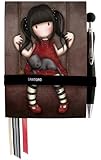 Santoro Gorjuss Premium Journal Set with Bookmark and Pen, Ruby (GJ19601)