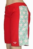 ROXY vintage star girl's boardshorts RED