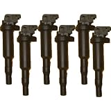 6 Piece Set of Bosch OEM Ignition Coil # 0221504470 - BMW # 12137594937 - NEW by Bosch
