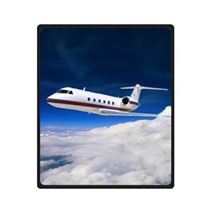 Naturelife Embossed Flannel blanket fleece airplane ...