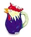 Handmade Parrucca Rooster Shaped Pitcher From Italy
