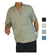 UltraClub - Men's Cabana Breeze Jacquard Print Camp Shirt (8986)