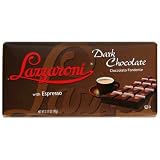 Lazzaroni Dark Chocolate Bar with Espresso, 3.17-Ounce Bars (Pack of 12)