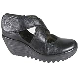 Fly London Women's Yogo Wedge Sandal Leather