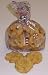 Gourmet Food : Scott's Cakes 1 lb. Brown Sugar Shortbread Cookies in a Nautical Bag