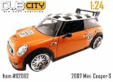 OFFICIAL LICENSED  1:24 SCALE 2007 MINI COOPER S DIE-CAST MODEL CARE