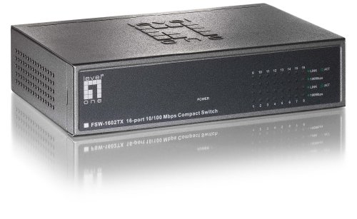 16 Port 10/100MBPS Compact