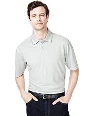Blue Harbour Soft Touch Modal Blend Mini Checked Polo Shirt