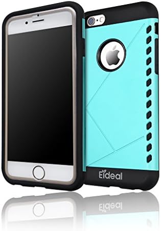 iPhone 6 Case, Dual Layer Rugged Protective TPU iPhone 6 rugged Case for Apple iPhone 6 with 4.7 inch [Green]